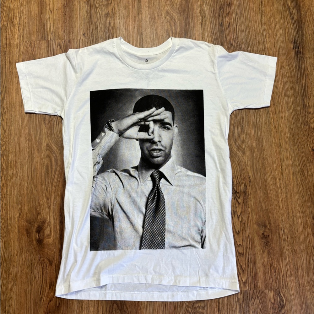 Vintage y2k Drake So Far Gone Band Concert T Shirt White Medium
